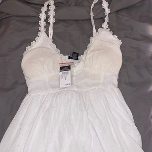 Rue21 White flower dress
